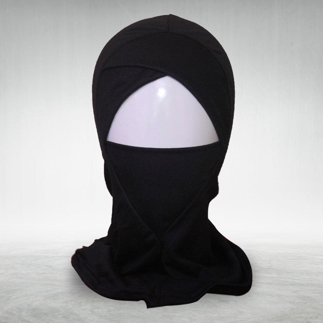 Ninja Underscarf Cross Over Style - Black